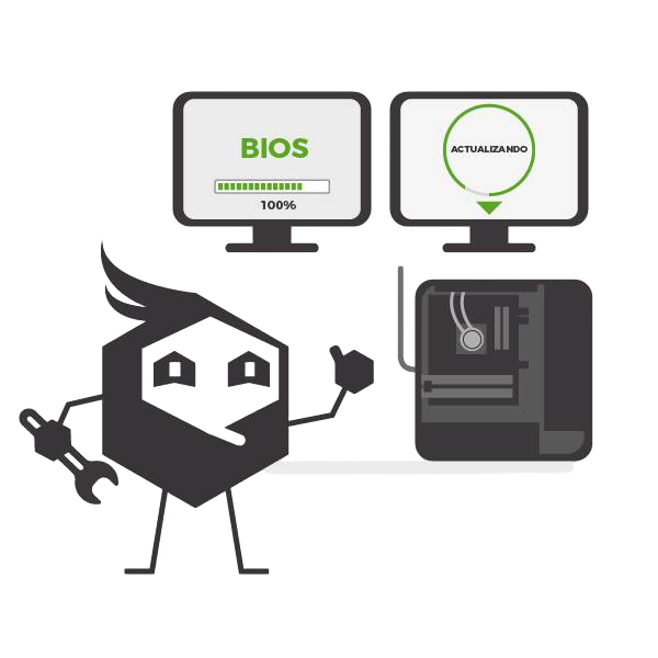 Servicio actualización BIOS para placa base