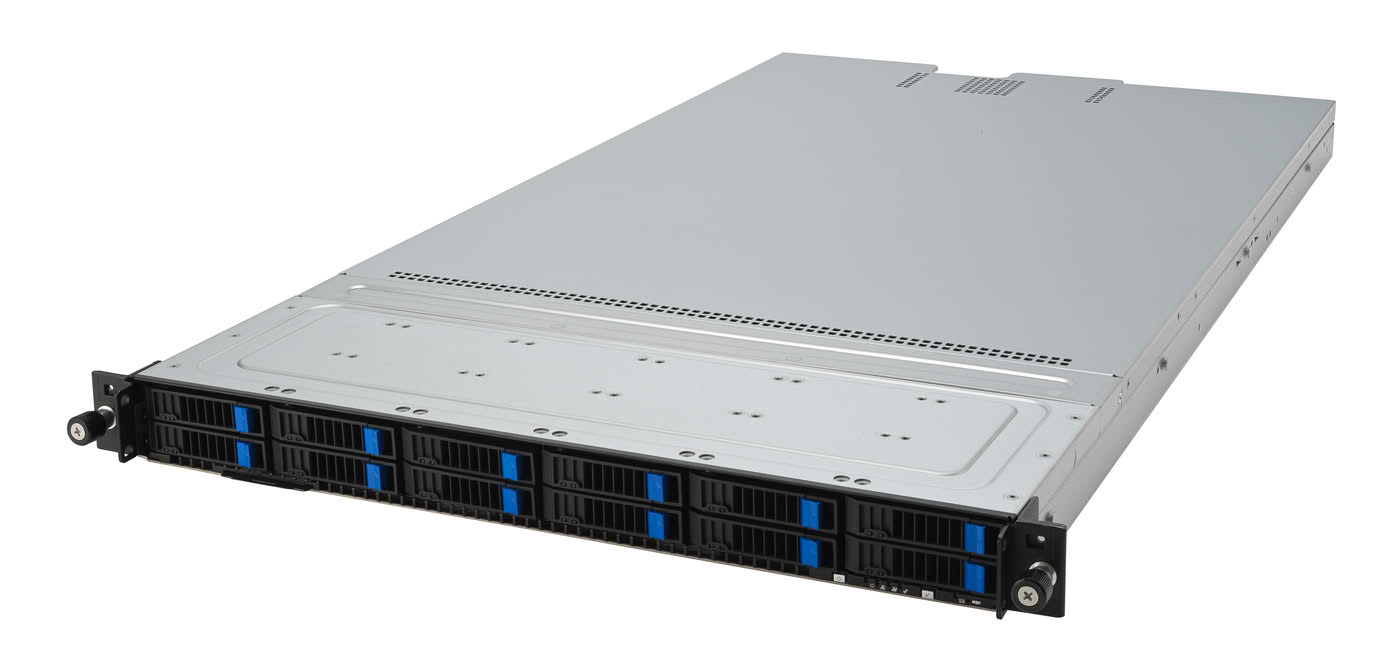 Servidor Asus RS500A-E12-RS12U/1G/1.6kW/12NVMe/OCP/GPU 90SF02J1-M000S0