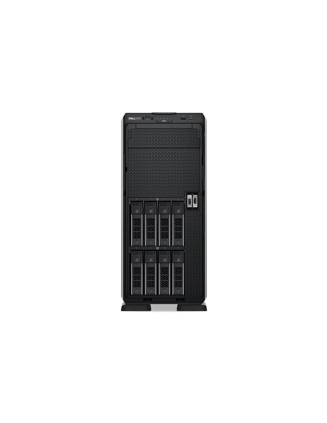Servidor Dell PowerEdge T550 torre Xeon Silver 4310 RAM 32 GB SSD 480 GB sem SO preto