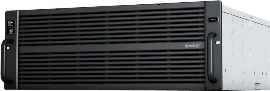 Servidor NAS - Synology High Density HD6500 - 60 baias - 960 GB - montável em bastidor - SATA 6Gb/s - SSD 480 GB x 2 - RAID (expansão de disco rígido) 0, 1, 5, 6, 10, JBOD, 5 hot spare - RAM 64 GB - Gigabit Ethernet / 10 Gigabit Ethernet - iSCSI assi