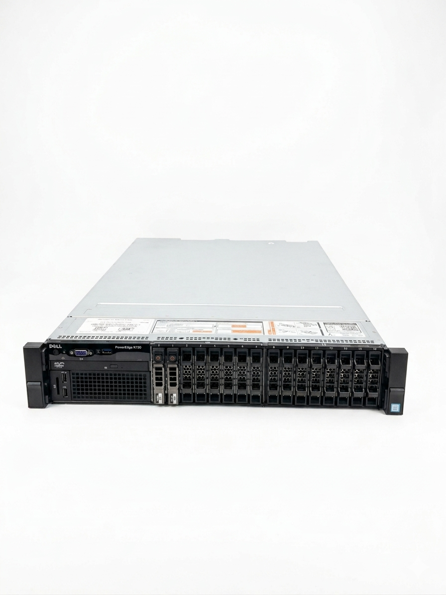 Servidor Recondicionado DELL R730 2U 2X E5-2690 V3 32Gb 2X1Tb SAS 2XPSU
