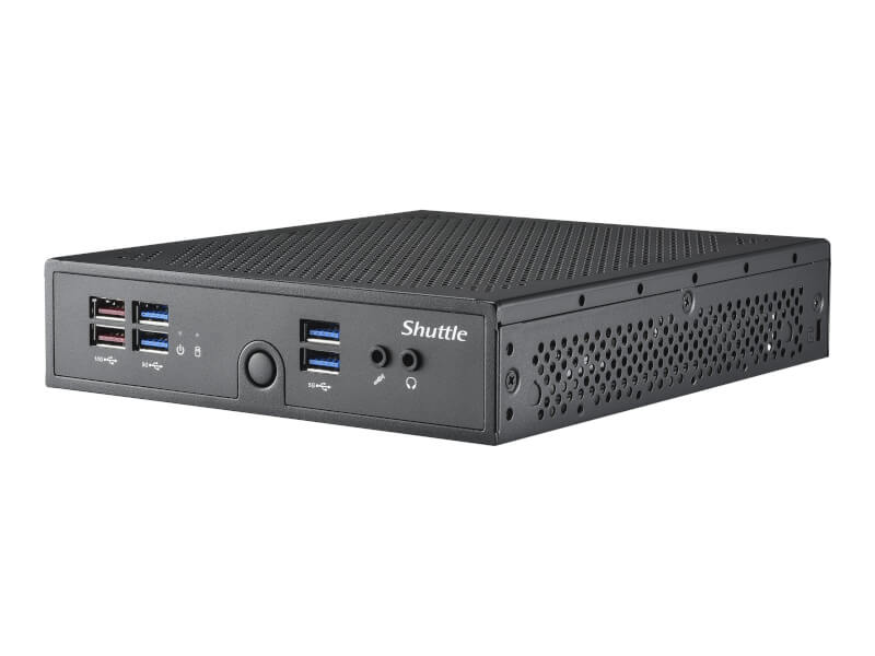 Shuttle XPC slim DS50U3 Barebone Intel Core i3-1315U Schwarz