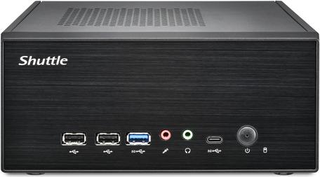 Shuttle XPC slim XB860G2 Barebone Intel B860 LGA 1851 Schwarz