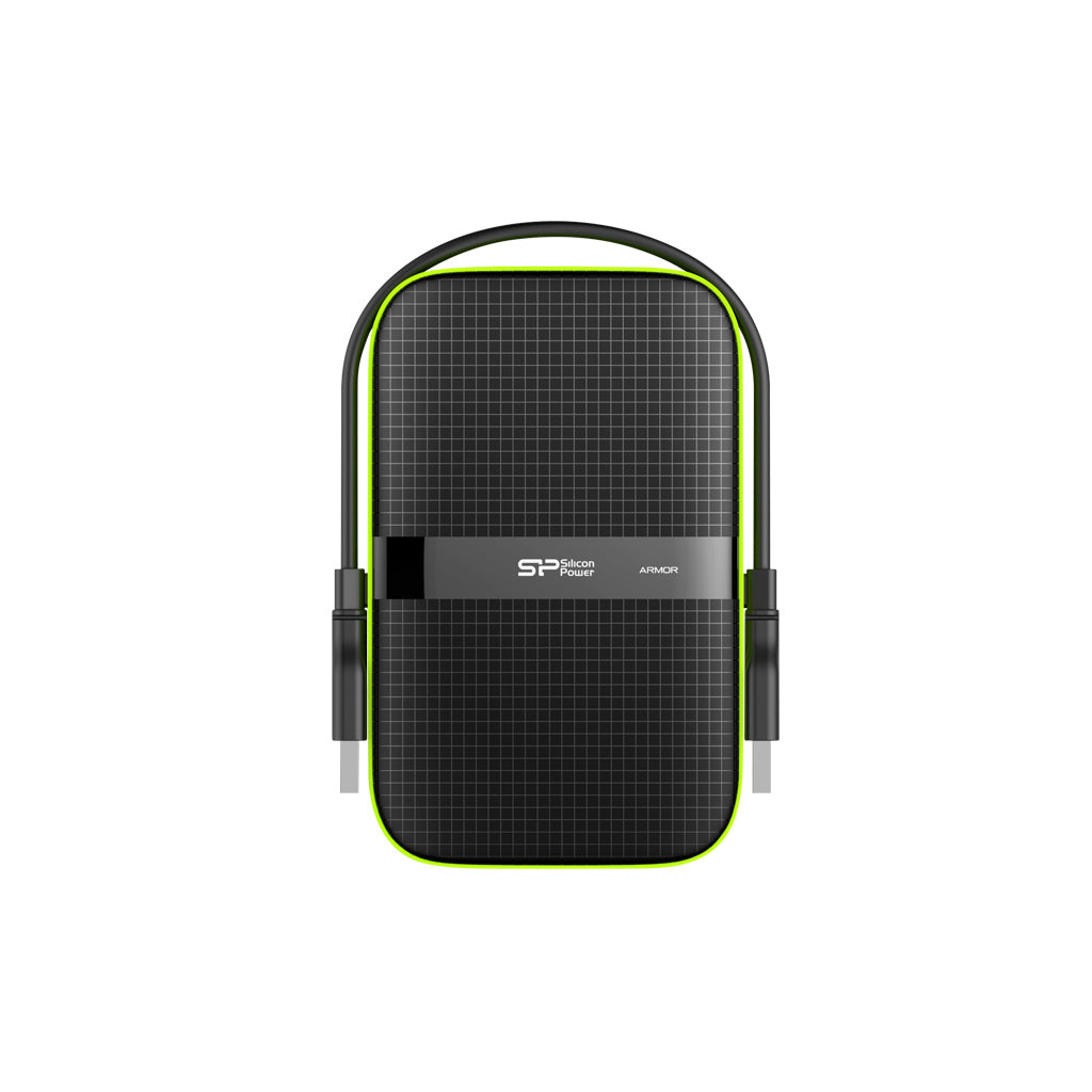 Silicon Power Armor A60 disco externo 5 TB Preto, Verde