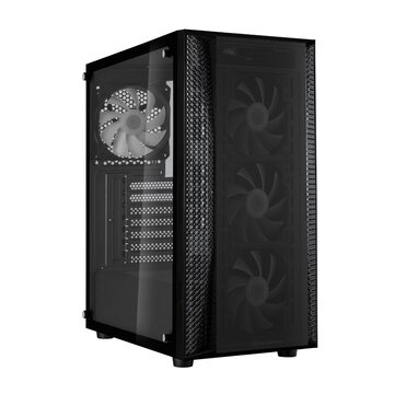 SilverStone Fara B1 Pro Midi-Tower, ARGB, Tempered Glass - schwarz