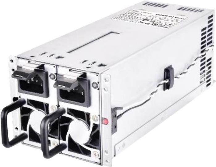 SilverStone GEMINI Series SST-GM600-2UG-V2, 600 W, 80 PLUS Gold, Silber