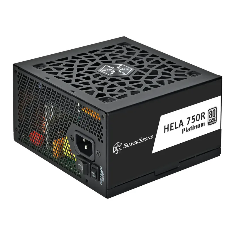 SilverStone HELA 750R 80 PLUS Platinum Netzteil, ATX 3.1, PCIe 5.0 - 750 Watt, schwarz