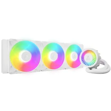 Sistema de refrigeração líquida Arctic Liquid Freezer III Pro 420 A-RGB/Branco