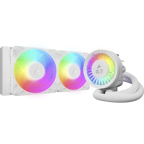 Sistema de refrigeração líquida Arctic Liquid Freezer III Pro 240 A-RGB/Branco