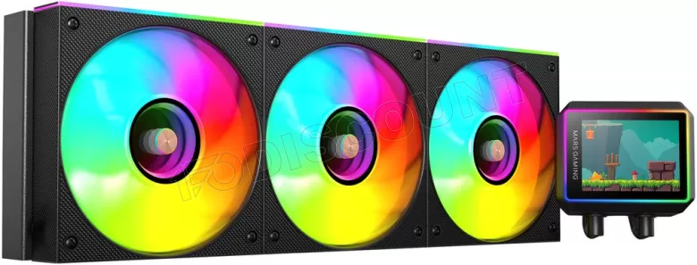 Sistema de Refrigeración Líquida Mars Gaming ML-VISIONII360/ Negro