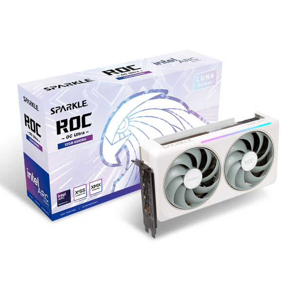 Sparkle Arc B580 ROC Luna OC Ultra - 12GB GDDR6 RAM - Grafikkarte