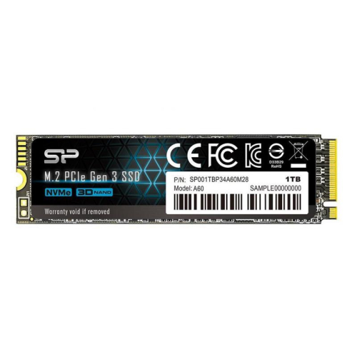 SSD 1TB Silicon Power - PCIE GEN3X4 - ACE A60
