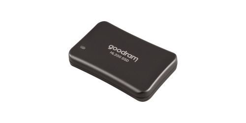 SSD GOODRAM 256GB HL200 USB TYPE-C + A Cor Preto