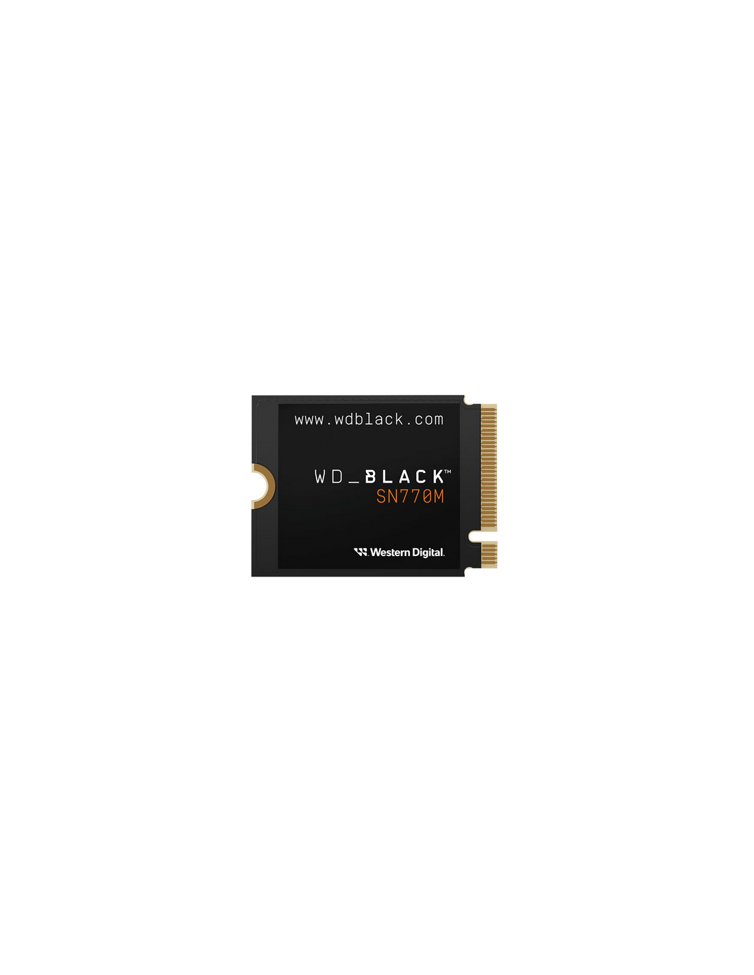 SSD M.2 2230 WD Black SN770M 2TB TLC 3D NAND NVMe PCIe Gen 4.0x4 - WESTERN DIGITAL