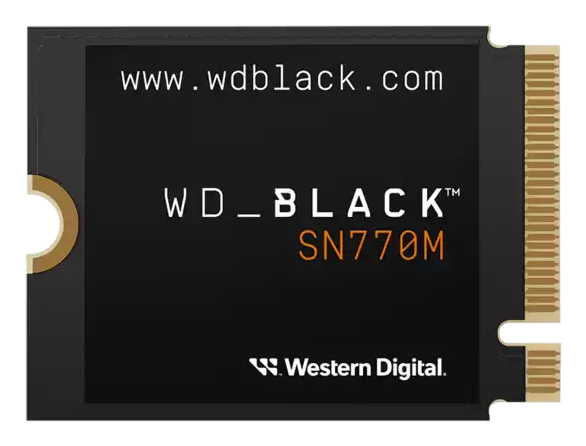 SSD M.2 2230 WD Black SN770M 2TB TLC 3D NAND NVMe PCIe Gen 4.0x4 - WESTERN DIGITAL