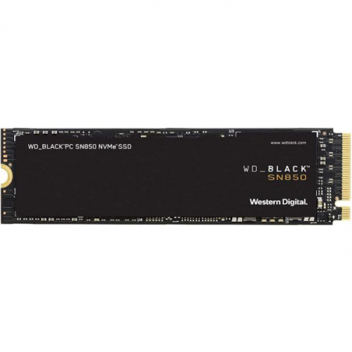 SSD M.2 2280 Black SN850X 1TB c/ Heatsink 3D NAND NVMe - WESTERN DIGITAL