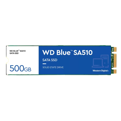 SSD M.2 2280 SATA WD 500GB Blue SA510