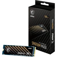 SSD M.2 2280 Spatium M450 500GB 3D NAND NVMe - MSI