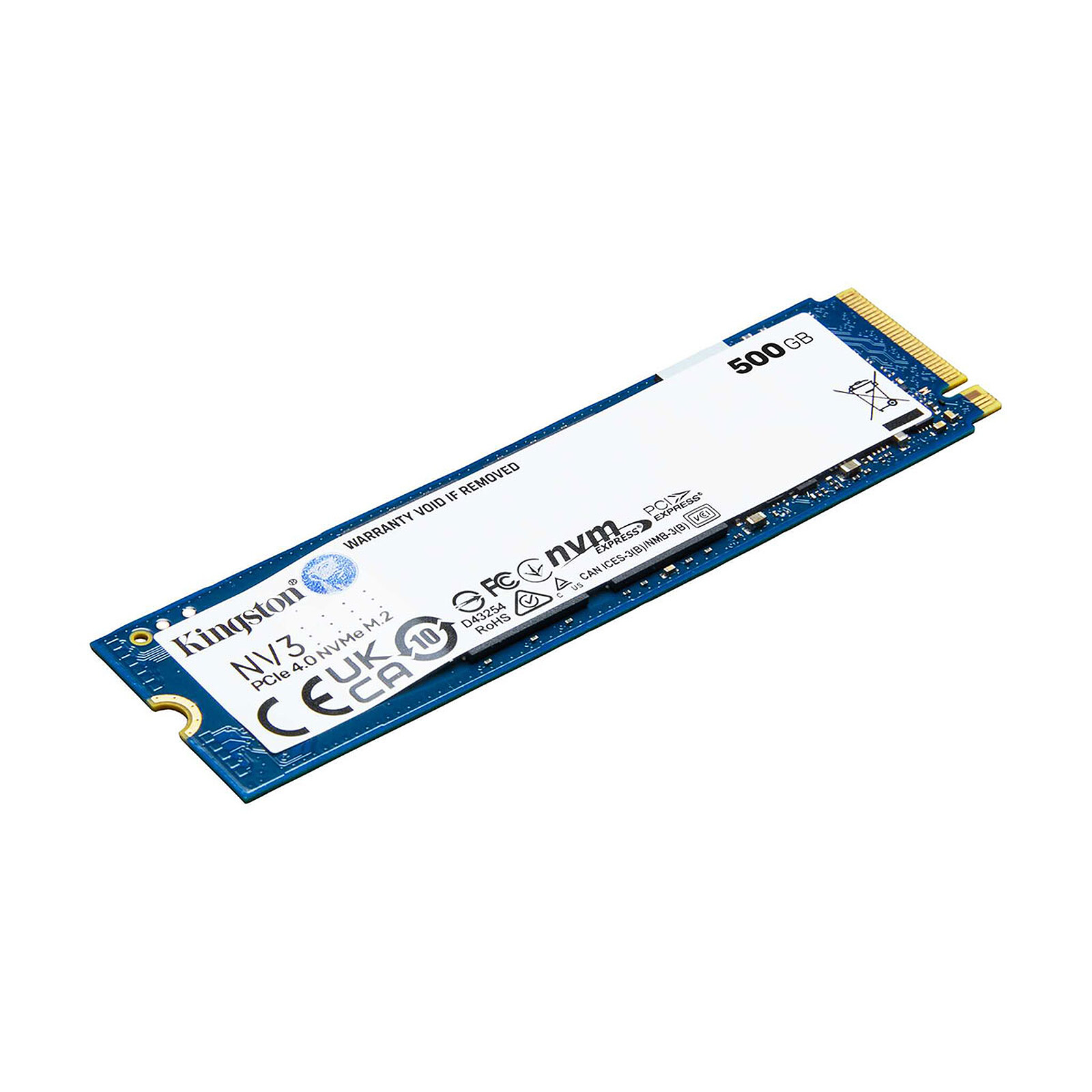 SSD M.2 PCIe 4.0 NVMe Kingston 500GB NV3-5000R/3000W