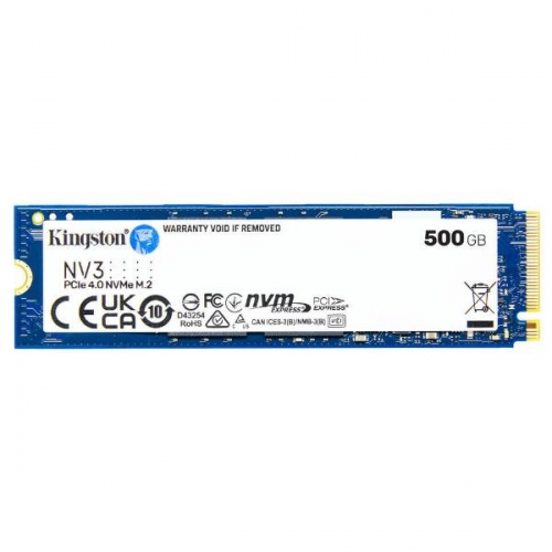 SSD M.2 PCIe 4.0 NVMe Kingston 500GB NV3-5000R/3000W