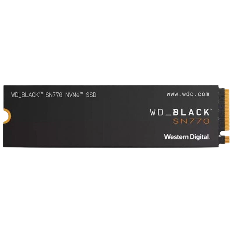 SSD M.2 PCIe 4.0 NVMe WD 1TB Black SN770 -5150R/4900W-740K/800K IOPs
