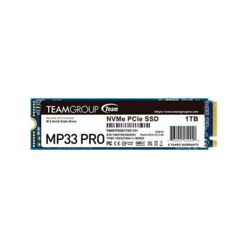 SSD M.2 PCIE NVME TEAM GROUP 512MB MP33 PRO-2400R2100W-220200K IO