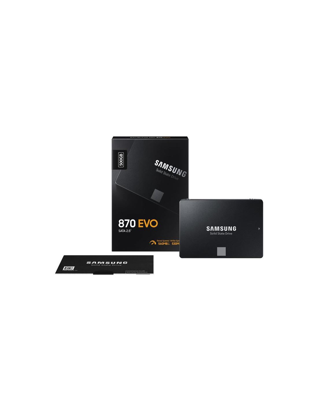 SSD Samsung 870 EVO 1TB 2.5" SATA III - 560MB/s Leitura, 530MB/s Escrita