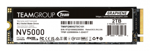 SSD TEAMGROUP T-CREATE NV 5000 M.2 NVMe 2280 PCI-E GEN4X4 C47 2TB