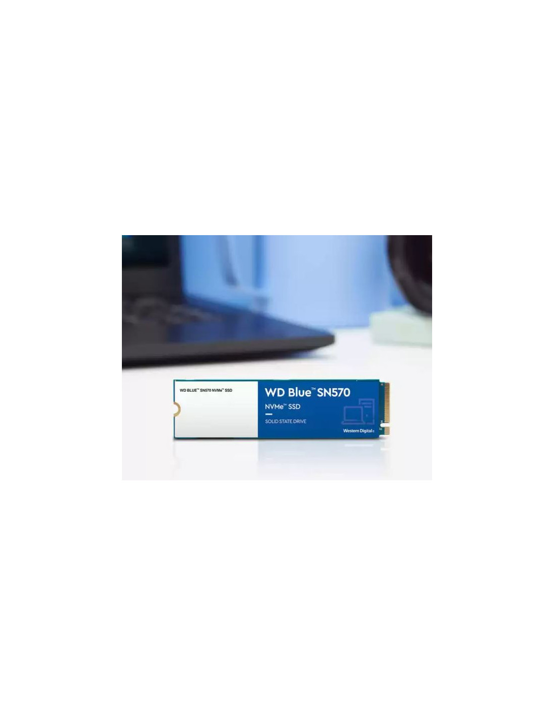 SSD WD Blue SN570 1TB M.2 NVMe, 3500 MB/s Leitura, para PC/Portátil
