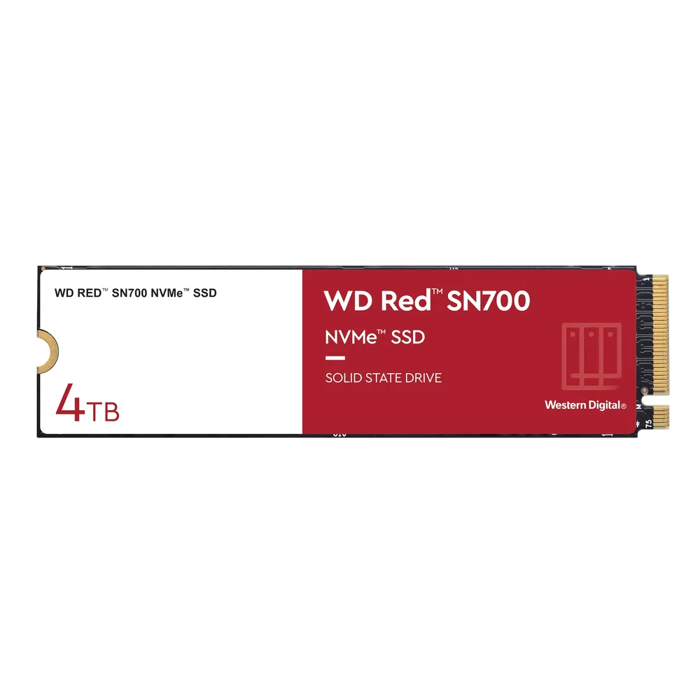 SSD Western Digital 4TB Red SN700 M.2 PCI Express 3.0 NVMe