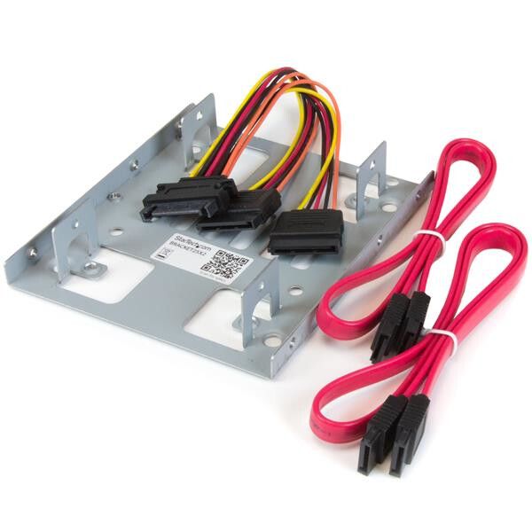 StarTech.com Suporte HDD duplo de 2,5 pol. para 3,5 pol. para dis