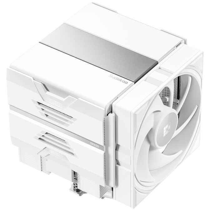 Sudokoo SK620 CPU-Kühler, Dual Tower - 2x 120mm, weiß