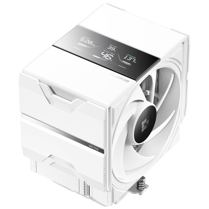 Sudokoo SK700V CPU-Kühler - 120mm, weiß