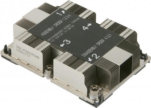 Supermicro SNK-P0067PSMB Prozessorkühler 1U für Socket P