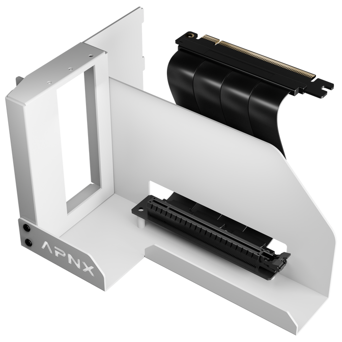 Suporte Vertical GPU (Kit 2) para APNX V1 Branco