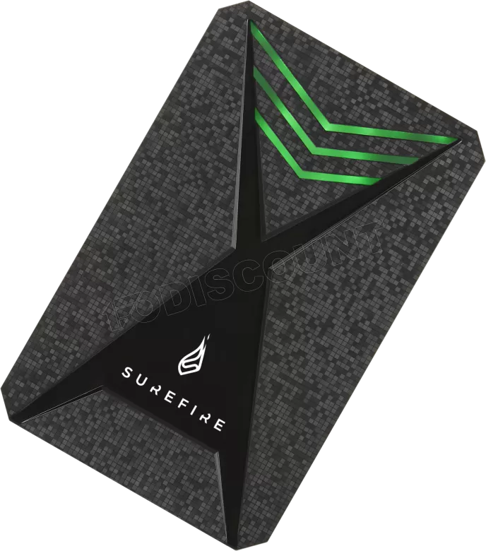 SUREFIRE GAMING HDD GX3 1TB 2.5" LED RGB USB-A & USB-C