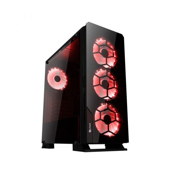 Talius Caixa Gaming ATX Gargola RGB USB 3.0 Preto - TAL-GARGOLA