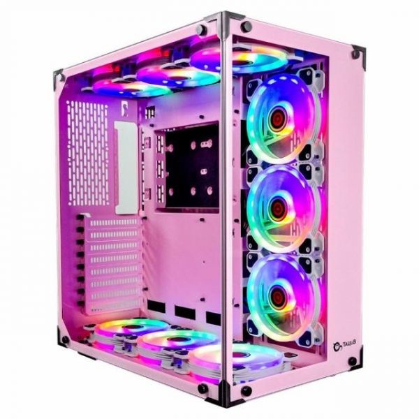 Talius Gaming ATX Cronos RGB Vidro Temperado USB 3.0 Orchid