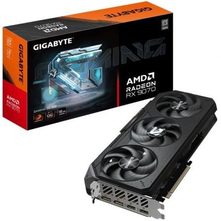 TARJETA GRÁFICA GIGABYTE RADEON RX 9070 GAMING OC 16GB GDDR6