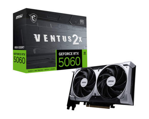 TARJETA GRÃFICA MSI RTX 5060 8GB VENTUS 2X OC GDDR7