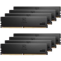 Team Group Kit 128GB (8 x 16GB) DDR5 RDIMM 6000MHz T-Create Master Preto CL32