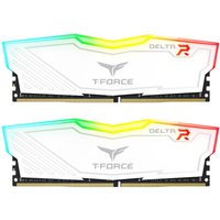 Team Group Kit 32GB (2 x 16GB) DDR4 3600MHz Delta RGB Branco CL18