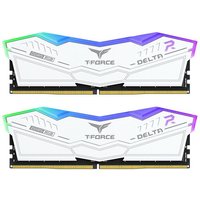 Team Group Kit 64GB (2 x 32GB) DDR5 6000MHz Delta RGB Branco CL38