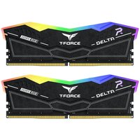 Team Group Kit 64GB (2 x 32GB) DDR5 6000MHz Delta RGB Preto CL38