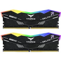 Team Group Kit 64GB (2 x 32GB) DDR5 6000MHz Delta RGB Preto CL30