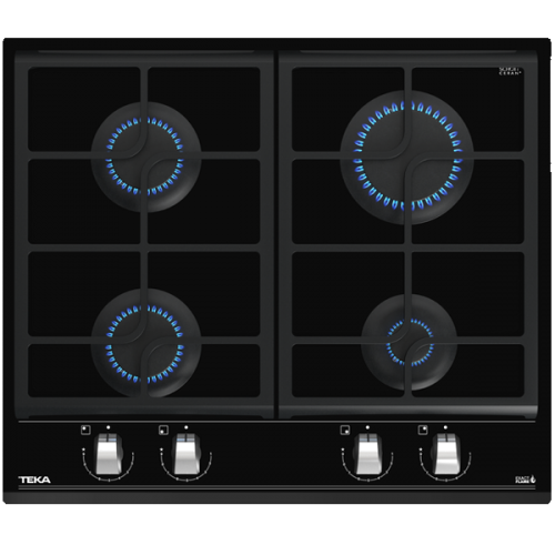Teka GZC 64300 XB Preto Embutido 60 cm Gás 4 zona(s)