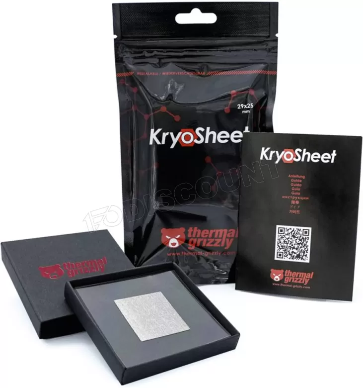 Thermal Grizzly KryoSheet Pad Termico - 29 × 25 × 0,2 mm