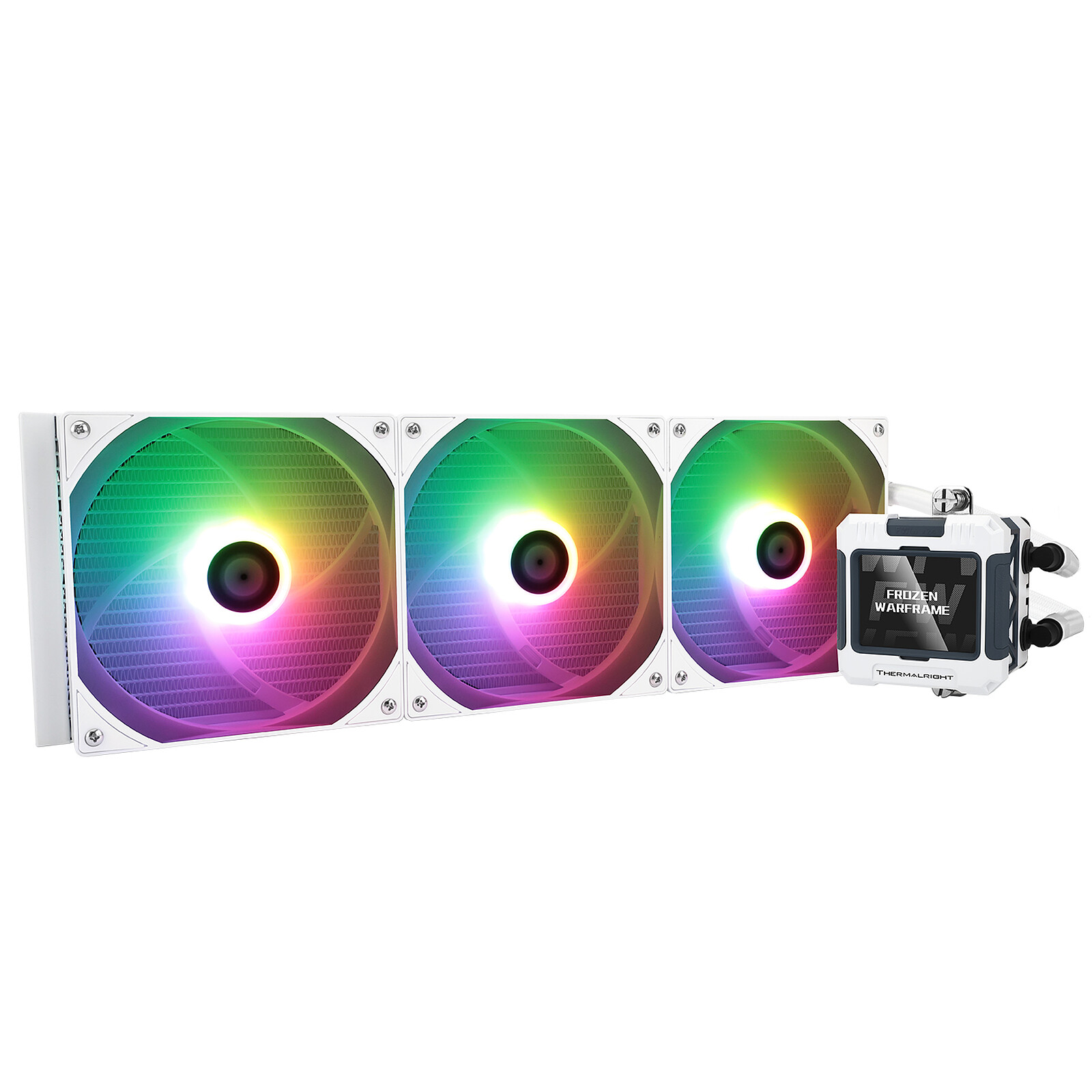Thermalright Frozen Warframe Wasserkühlung, ARGB - 420mm, weiß