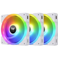 Thermaltake CL-F161-PL12SW-A PC-Gehäuse-Lüfter Weiß, Transparent, RGB (B x H x T) 120 x 120 x 25 m
