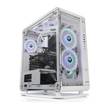 Thermaltake Core P6 Tempered Glass Snow Mid Tower Midi Tower Bianco